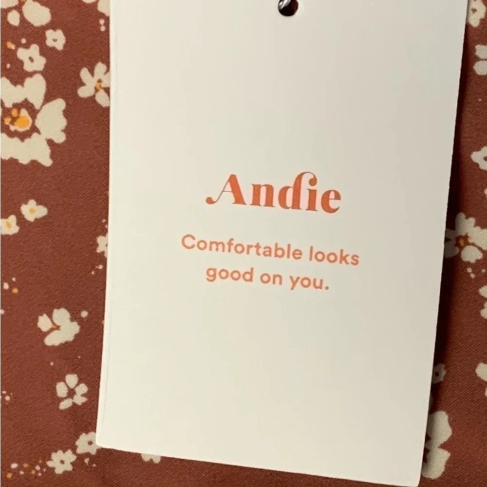 Andie Swim Sarong Bottom‎ Ditsy Floral Rose size Small NWT